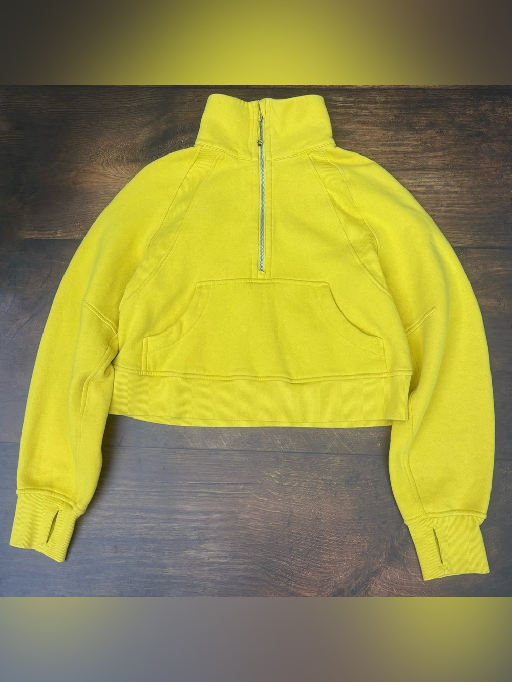 Lululemon Scuba Oversized Funnel Neck Pullover In Soleil Size XS/S